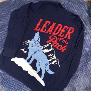 Lands’ End boys medium 10-12 long sleeve tee